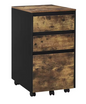 Mobiele Archiefkast met 3 Lades – Industriële Rolkast 40×70×40 cm