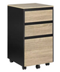 Mobiele Archiefkast met 3 Lades – Industriële Rolkast 40×70×40 cm