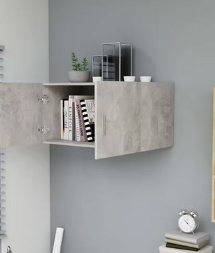 Moderne Wandkast met 2 Deuren – Hangende Opbergkast 80×39×40 cm