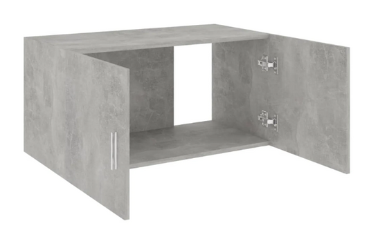Moderne Wandkast met 2 Deuren – Hangende Opbergkast 80×39×40 cm