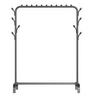 Kledingrek met Schoenenrek – Staande Kapstok met Legplank 154×43×105 cm