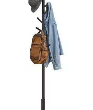 Houten Kledingrek met Kapstok – Compact & Duurzaam