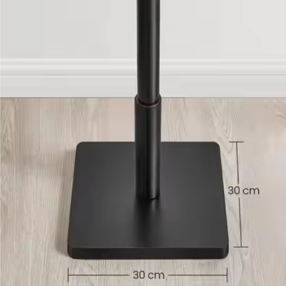 Houten Kledingrek met Kapstok – Compact & Duurzaam