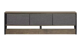 Wandkapstok met 3 Opbergmanden & 7 Haken – MDF & Metaal, Compact en Stijlvol