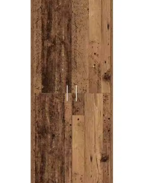 Vintage Houten Kast met Planken – Vrijstaand & Duurzaam 55×25×189 cm