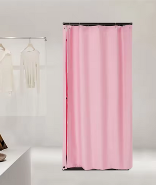 Draagbare Paskamer met Gordijn – Opvouwbare Changing Room 85×85×200 cm