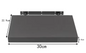 Set van 2 Wandplanken – MDF Zwevende Planken voor Woonkamer, Keuken, Badkamer & Slaapkamer