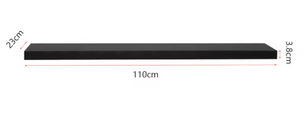 Set van 2 Wandplanken – MDF Zwevende Planken voor Woonkamer, Keuken, Badkamer & Slaapkamer