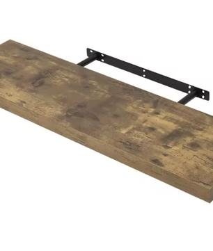 Zwevende Wandplank – Houten Wandplank voor Boeken, Foto’s & Decoratie