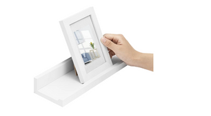 Set van 3 Zwevende Wandplanken – MDF Wit, Opslag & Decoratie