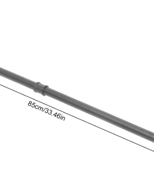 Industriële Handdoekhouder – Zwart Ijzeren Wandrek, 85 cm & 30 kg Draagkracht