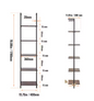 Industriële Wandplank met Pijpbeugel – Houten Opbergrek & Wandmontage, 3 Lagen