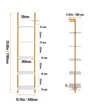 Industriële Wandplank met Pijpbeugel – Houten Opbergrek & Wandmontage, 3 Lagen