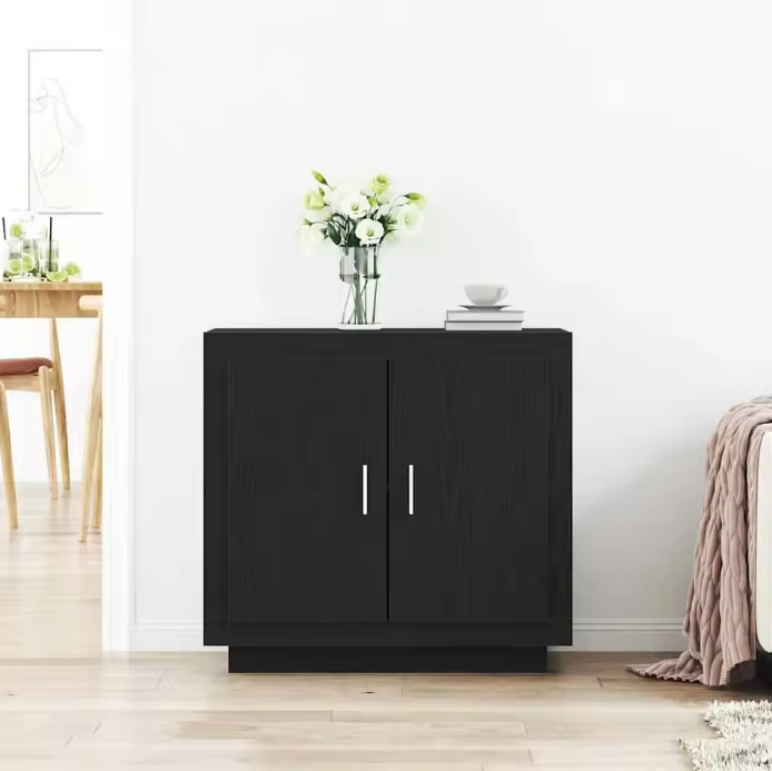 Modern Dressoir met Strak Design – Houten Opbergkast 80x40x75 cm