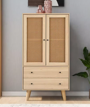 Dressoir met Deuren en Lades – Houten Opbergkast voor Woonkamer en Eetkamer