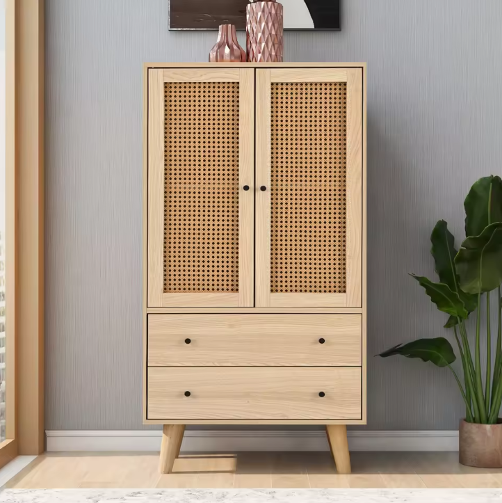 Dressoir met Deuren en Lades – Houten Opbergkast voor Woonkamer en Eetkamer