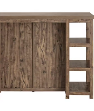 Keukeneiland met Wijnrek & Lade – Vintage Buffetkast 110x95x55 cm