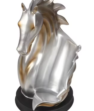 Paardenbeeld Wijnfleshouder – Decoratief Wijnrek 17×30 cm