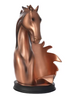 Paardenbeeld Wijnfleshouder – Decoratief Wijnrek 17×30 cm