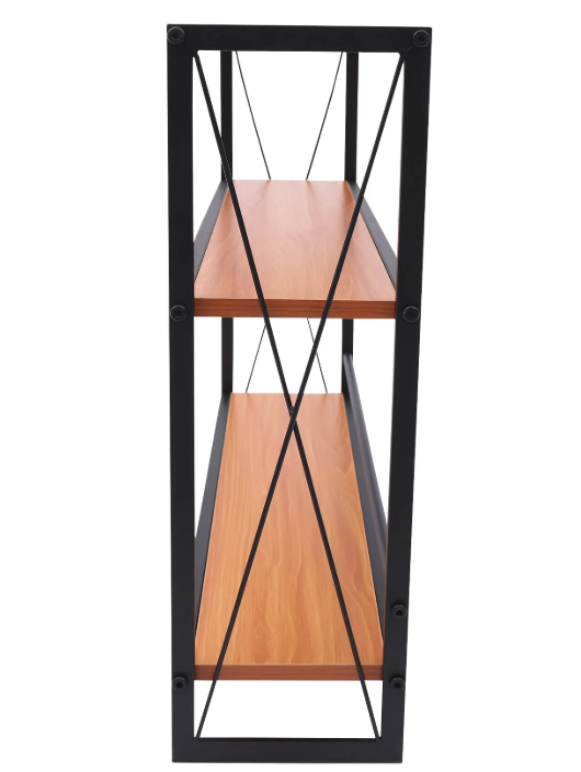 Wand Wijnrek 3-Lagen – Stalen Flessenrek met Glashouder, 20 kg