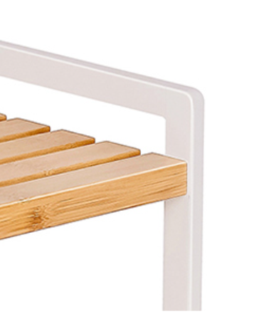 Bamboe Opbergrek met 5 Planken – Verstelbaar & Multifunctioneel