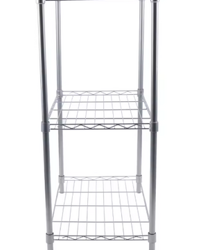 Metalen Opbergrek met 3 Lagen – Vrijstaand Rek 56×35×80 cm, 30 kg Draagkracht