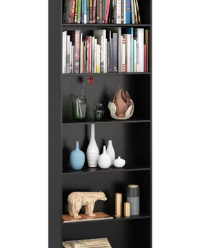 Boekenkast met 6 Lagen – Houten Opbergrek & Displayrek 180 cm