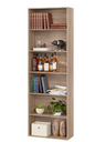 Boekenkast met 6 Lagen – Houten Opbergrek & Displayrek 180 cm