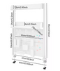Bureau Boekenrek met Klem – 2-Laags Desktop Organizer & Opbergrek