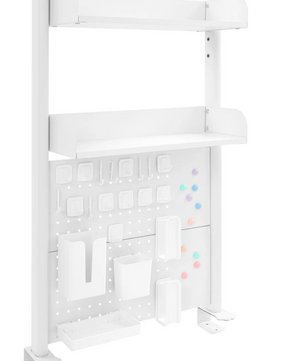 Bureau Boekenrek met Klem – 2-Laags Desktop Organizer & Opbergrek