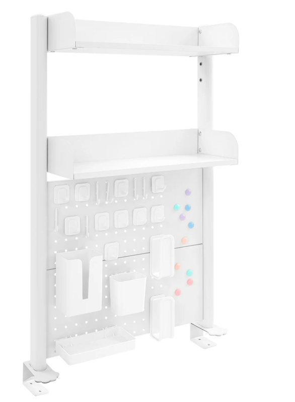 Bureau Boekenrek met Klem – 2-Laags Desktop Organizer & Opbergrek