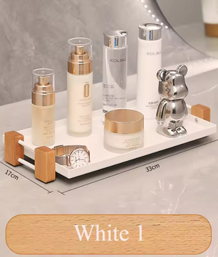 Badkamer- en Aanrecht Organizer – Cosmetica Houder & Opbergrek voor Keuken en Koffiehoek