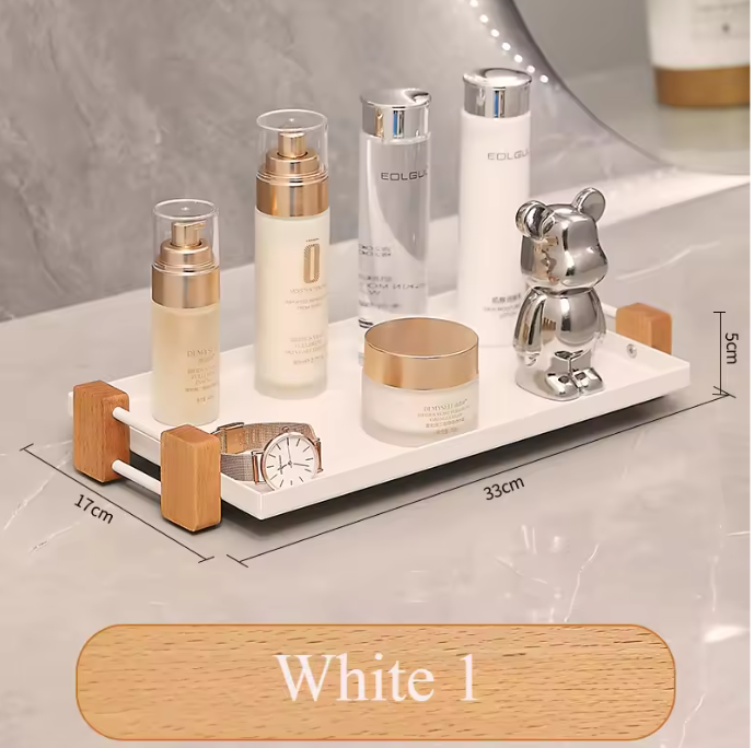 Badkamer- en Aanrecht Organizer – Cosmetica Houder & Opbergrek voor Keuken en Koffiehoek