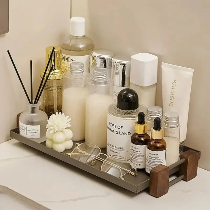 Badkamer- en Aanrecht Organizer – Cosmetica Houder & Opbergrek voor Keuken en Koffiehoek