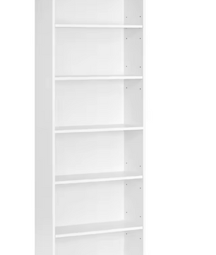 Boekenkast met 6 Lagen – Verstelbare Planken & Moderne Opbergruimte