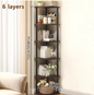 Hoekrek met 5/6 Lagen – Multifunctioneel Plantenrek & Boekenkast