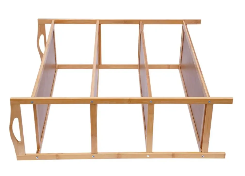 Bamboe Schoenenrek met 4 Lagen – Houten Organizer voor Hal & Slaapkamer