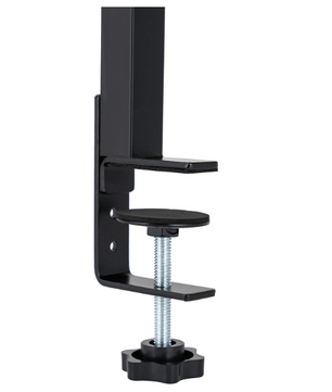 Bureau Plank Organizer met Klem – 2-Laags Opzetrek Zwart
