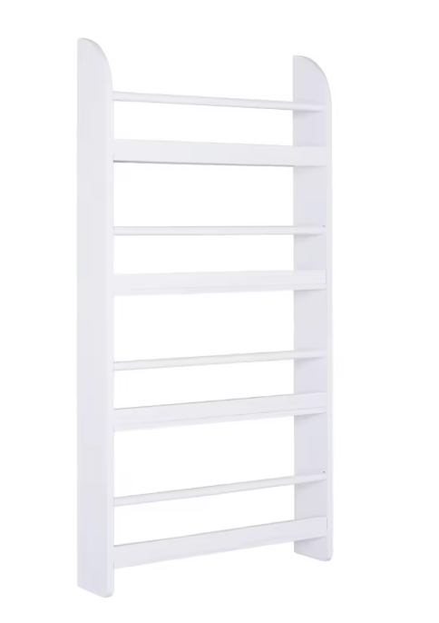 Wandboekenkast met 4 Planken – Compact & Waterbestendig, 59x12x113 cm