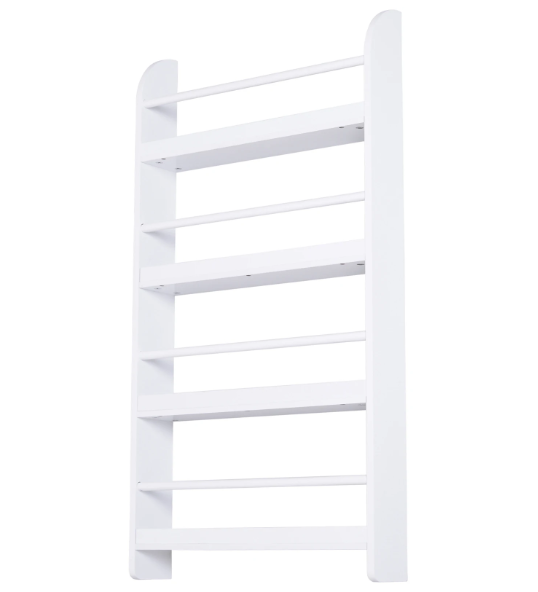 Wandboekenkast met 4 Planken – Compact & Waterbestendig, 59x12x113 cm