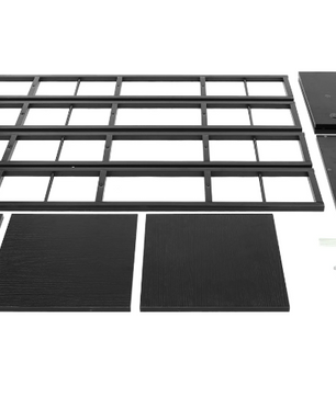 4-laags Draaibare Boekenkast – 360° Rotatie & Compact Ontwerp, 40 x 40 x 134 cm