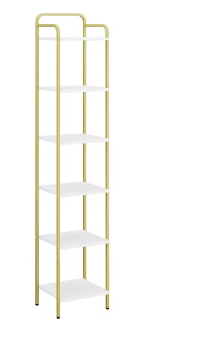 Smalle Industriële Boekenkast – Vrijstaand & Modern Design