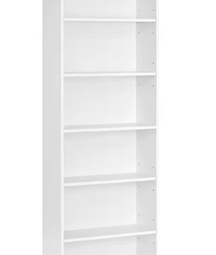 6-Laags Boekenkast – Moderne Opbergkast met Verstelbare Planken