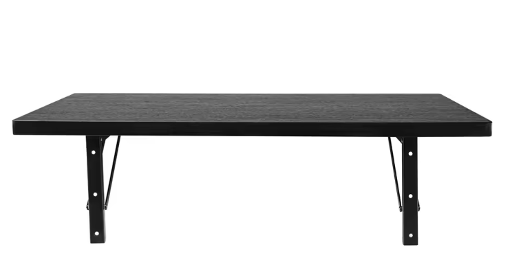 Opklapbare Wandtafel – Inklapbare Werkbank & Opbergrek, 81×46 cm