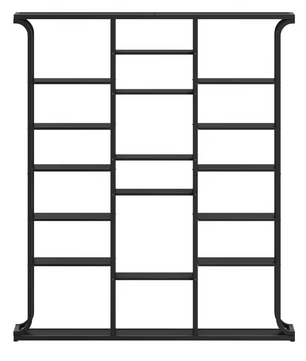 Boomvormige Boekenkast met 17 Vakken – Staande Design Vakkenkast 180 cm