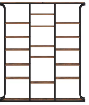 Boomvormige Boekenkast met 17 Vakken – Staande Design Vakkenkast 180 cm