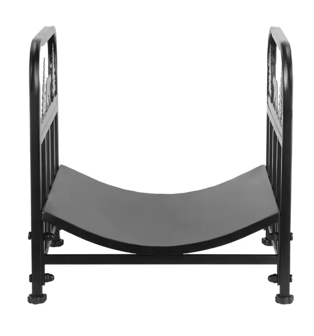 Stalen Haardhoutrek – Vrijstaand Houtopslagrek met Bodemplaat