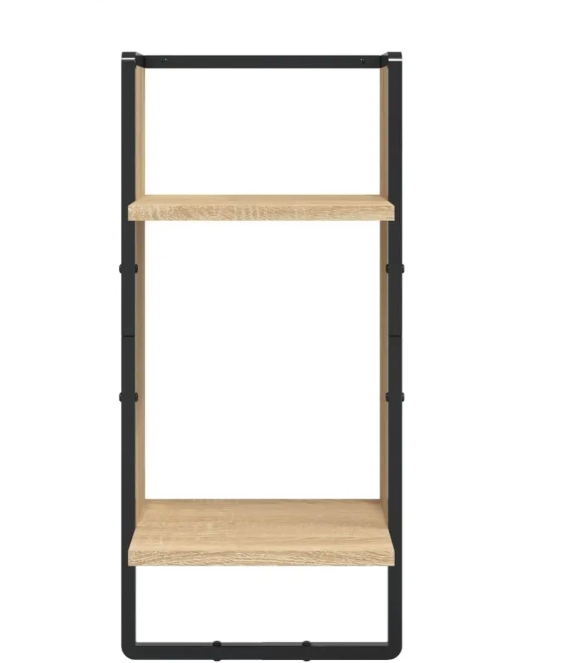 Set van 6 Wandplanken – Sonoma Eiken Wandrek, Modern & Ruimtebesparend