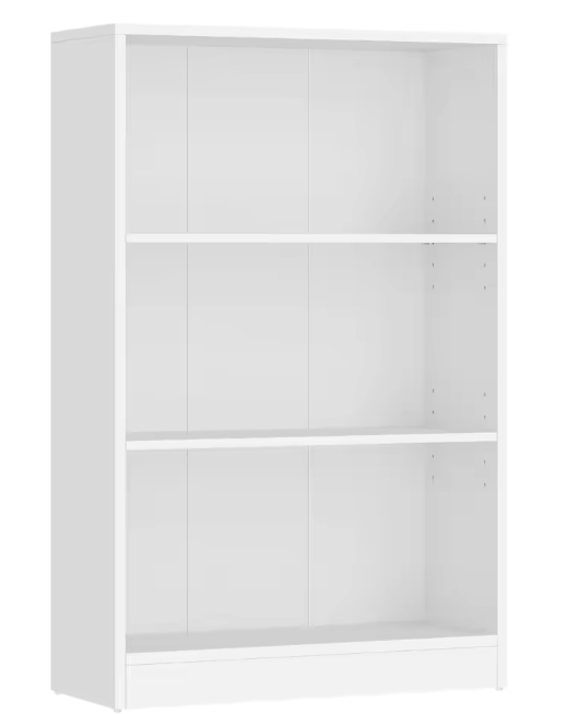 Boekenkast met 3 Lagen – Verstelbare Opbergrek voor Woonkamer & Kantoor