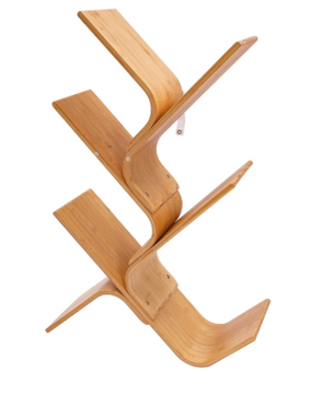 Bamboe Boom Boekenkast met 5 Lagen – Moderne Staande Boekenkast Organizer